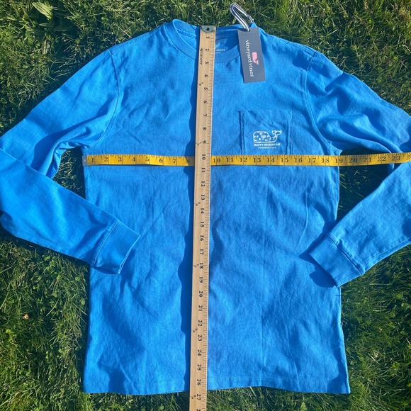 NWT Vineyard Vines Kids Happy Hanukkah Whale Long Sleeve T-Shirt (2T, XL/18) - Picture 3 of 15